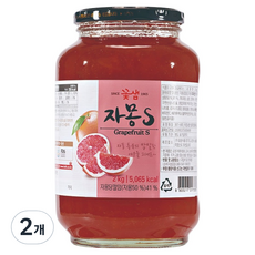 꽃샘 자몽S 차, 2kg, 1개입, 2개 2kg, 1개입, 2개