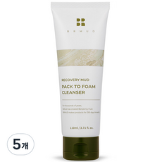 비알머드 리커버리 머드 약산성 저자극 팩투폼 클렌징폼