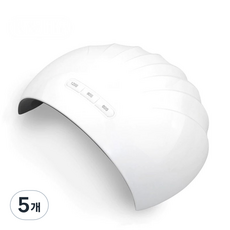 Z6 12 LED UV 조개 젤네일 램프, 혼합색상, 5개
