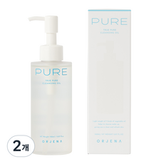 오르제나 트루 퓨어 클렌징 오일, 150ml, 2개
