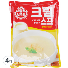 오뚜기 크림 스프 1kg 4개