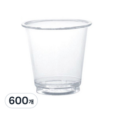 PET 투명컵 90ml, 6세트, 100개입