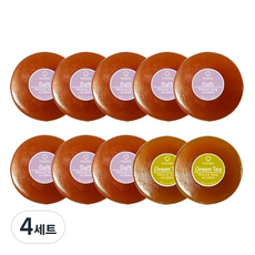 프로버블리 소금비누 110g x 8p + 녹차비누 110g x 2p 세트 자연유래 중성비누, 4세트