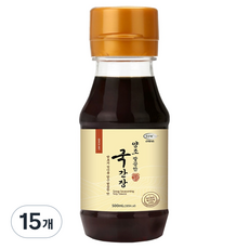 신앙촌 양조 깔끔한 국간장, 120ml, 15개