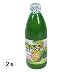 福三滿 香檬原汁, 100% 扁實檸檬汁, 300毫升, 300ml, 2瓶