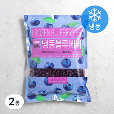 딜라잇가든 냉동 블루베리 (냉동), 1kg, 2개