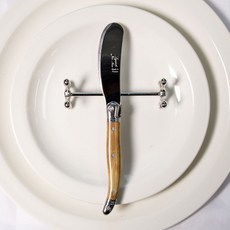 라귀올 장네론 버터 나이프 15.5cm, 마블브라운, 1개