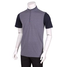 남성용 프리미엄 반팔 골프 하이넥 티셔츠 CORMA502