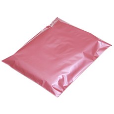 LDPE 핫멜트 이중지 택배봉투 10mm 핑크메탈 N20G20027, 50개