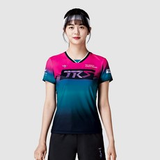 Paegi & Co. 女運動功能性短袖圓形T恤 FST-814