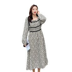 민성컴퍼니 꽃무늬 임산부 드레스