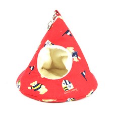 Coccy 床門廊藏身處鸚鵡用品, 紅色的, 1個