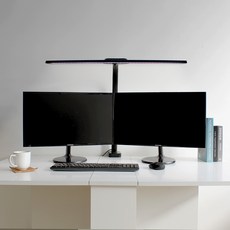 스피아노 테드 LED 와이드 스탠드 80cm SL-W800, BLACK