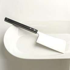 보겐 국산 몽블랑 브리샤 샤틴 커트러리 치즈나이프, 1개, 블랙