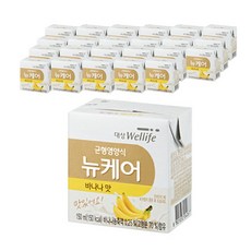 뉴케어 바나나맛 아셉틱 환자영양식, 24개, 150ml