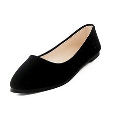 스웨이드플랫슈즈