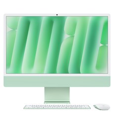 Apple 아이맥 24 M6칩, 그린, M6 12코어, 12코어 GPU, 16GB, 512GB, 스탠다드 글래스