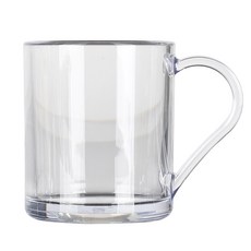트라이탄컵 머그컵 365ml, 투명, 1개