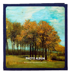 스타 레코드 대용량 사진 앨범 27 x 28 cm, 20매, type 06(앨범), 블랙(속지)