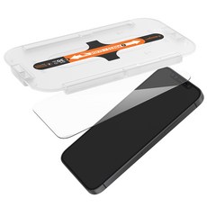 슈피겐 글라스 티알 이지핏 휴대폰 강화유리 전면보호 AGL01801 2p, 1세트