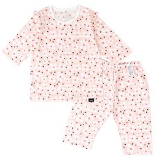 Cordi-i 女童 7分袖居家服, 110號, 花朵圖案