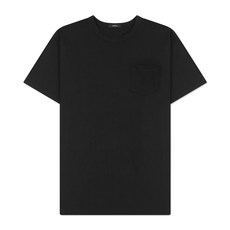 아르꼬 남녀공용 오버핏 16수 무지 포켓 라운드 반팔 티셔츠