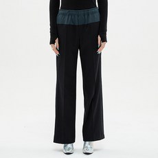 엠엠아이씨 여성용 SIDE RAW CUT LINE PANTS