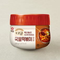 다담 국물떡볶이 양념, 530g, 1개