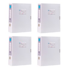 알로데 A4 무지 파일 케이스 32 x 23.5 x 3.5 cm, TYPE07 아이보리, 4개 TYPE07 아이보리, 4개