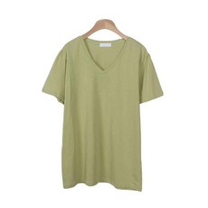 플랜데이 여성용 리리 브이 넥 어깨 셔링 포인트 반팔 티셔츠