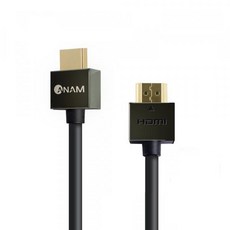 아남 4K UHD 초고해상도 HDMI 2.0 슬림 메탈 케이블, 1개, 3m