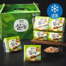 풀무원 살아있는 실의힘 국내산 콩 나또 선물세트 (냉동), 49.5g, 18팩