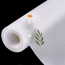 Unheb日常多功能防水廚房抽屜墊, 1個, 05鑽石菊花