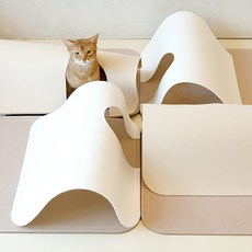 딩동펫 고양이 낚시대 우드 야옹이 + 깃털 + 깃털 와이어 장난감 세트, 혼합 색상, 1세트 