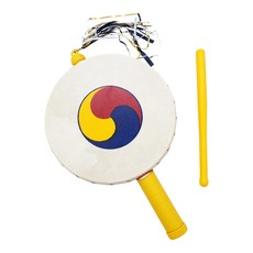 HDC YOUNG CHANG 韓國傳統樂器手鼓 YS-100, 黃色的
