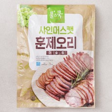 풀스쿡 샤인머스캣 훈제오리 더슬림, 1kg, 1개