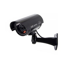 최고급 리얼캠 야외카메라 IR적외선 모형 CCTV, c-5b(블랙)
