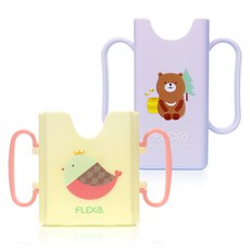 FLEXA 牛奶有沒有Holder+迷你包Holder組, 1組, 黃鳥紫熊(迷你裝)