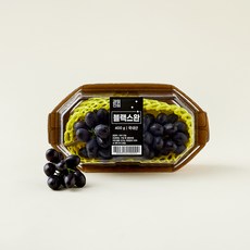 과일진심 블랙스완 포도, 400g, 1개