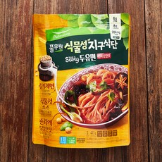 풀무원 식물성 지구식단 Sillky 두유면 마라순한맛 2인분, 411g, 1개