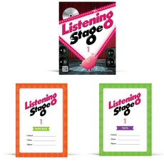 Listening Stage 1 + Word Book + Tests 세트 전 3권 초등2학년, NEBuildGrow NEBuildGrow