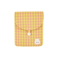 체크아이패드파우치