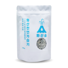 자연기화식 가습기 화산숨 세척 제올라이트 500g, 1개