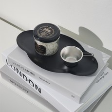 Daehan Interior Accessories 物件 情感攝影 不鏽鋼托盤 雲, 黑色