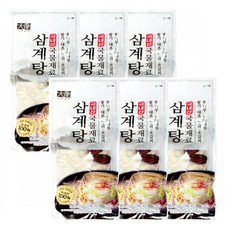 삼계탕 백숙재료, 100g, 6개