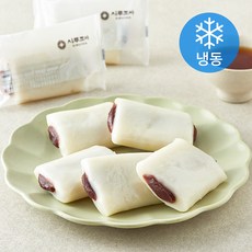 시루조아 굳지않는 흰 앙꼬절편 (냉동), 360g, 1개, 1개입 360g, 1개, 1개입