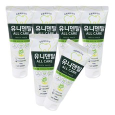 유니메드 유니덴탈 올케어 치약, 100g, 6개