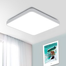 코콤 플러스 LED 방등 50W, 주광색(흰색빛) 주광색(흰색빛)