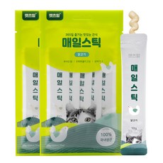 캣츠힐 고양이 매일스틱 짜먹는 간식, 닭고기, 50g, 2개