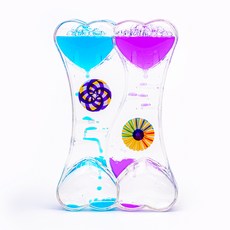 Art Joy 油旺水旺運動起泡水球, Heart Illusion Timer 藍色 紫色